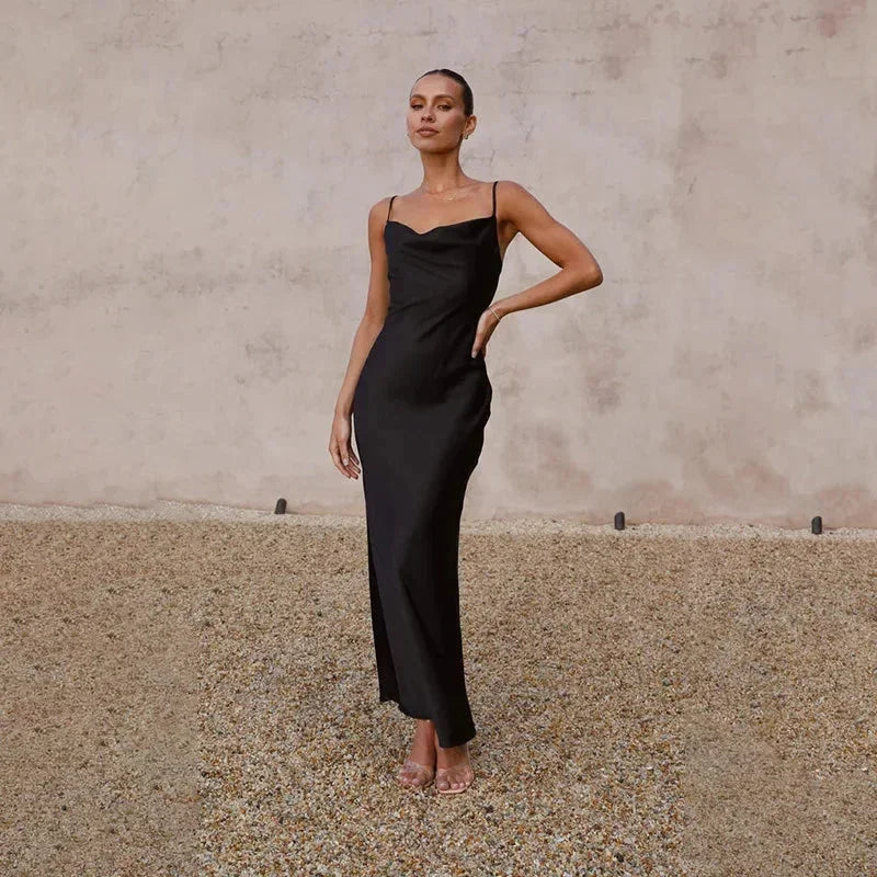 Lorelei - Women's Wrap Maxi Dress - photo 10