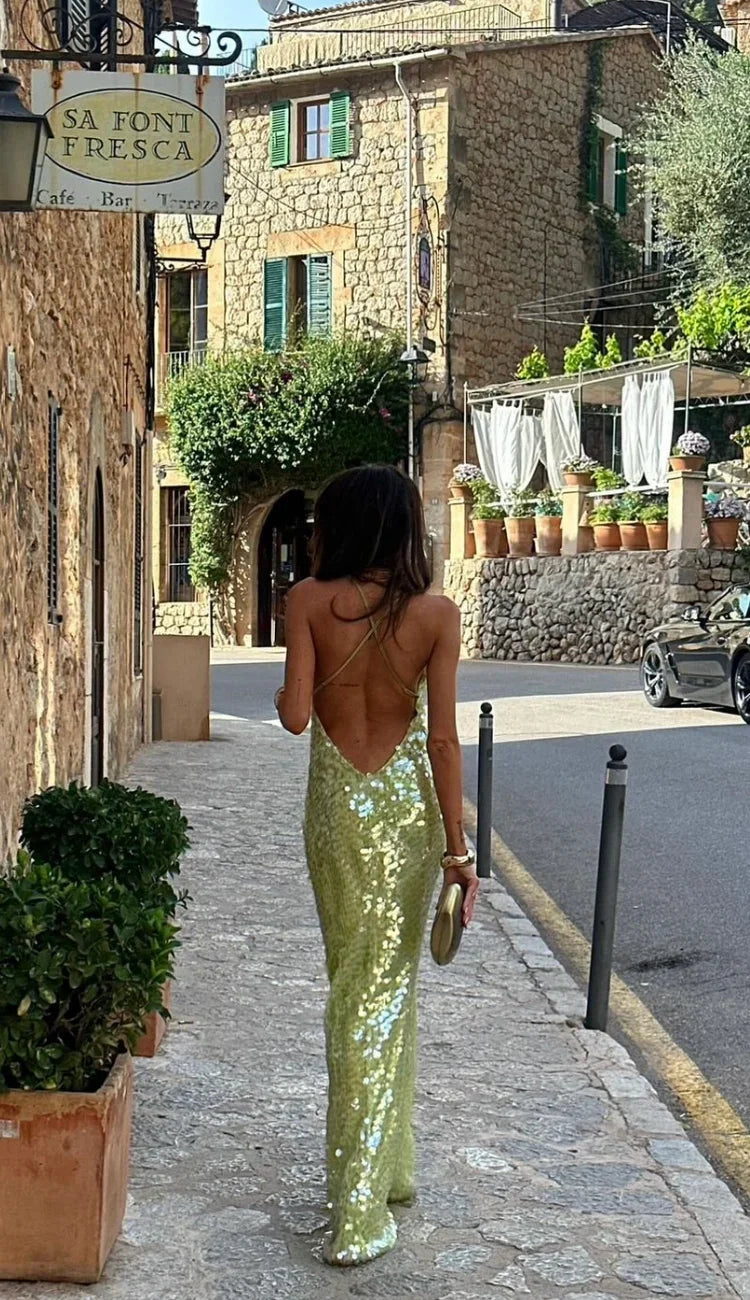 Alma - Women's Gown Maxi Dress - photo 4