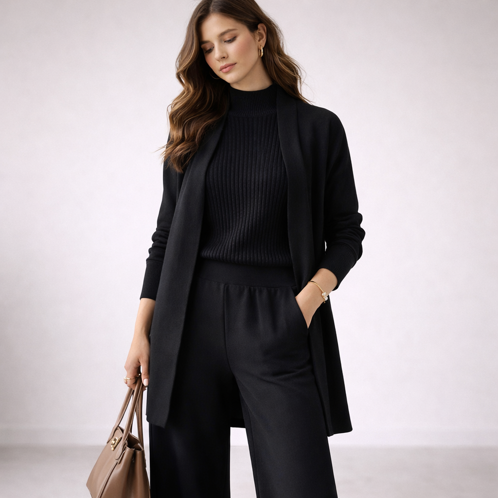 Fleur - Women's Two-Piece Ribbed Set - photo 5