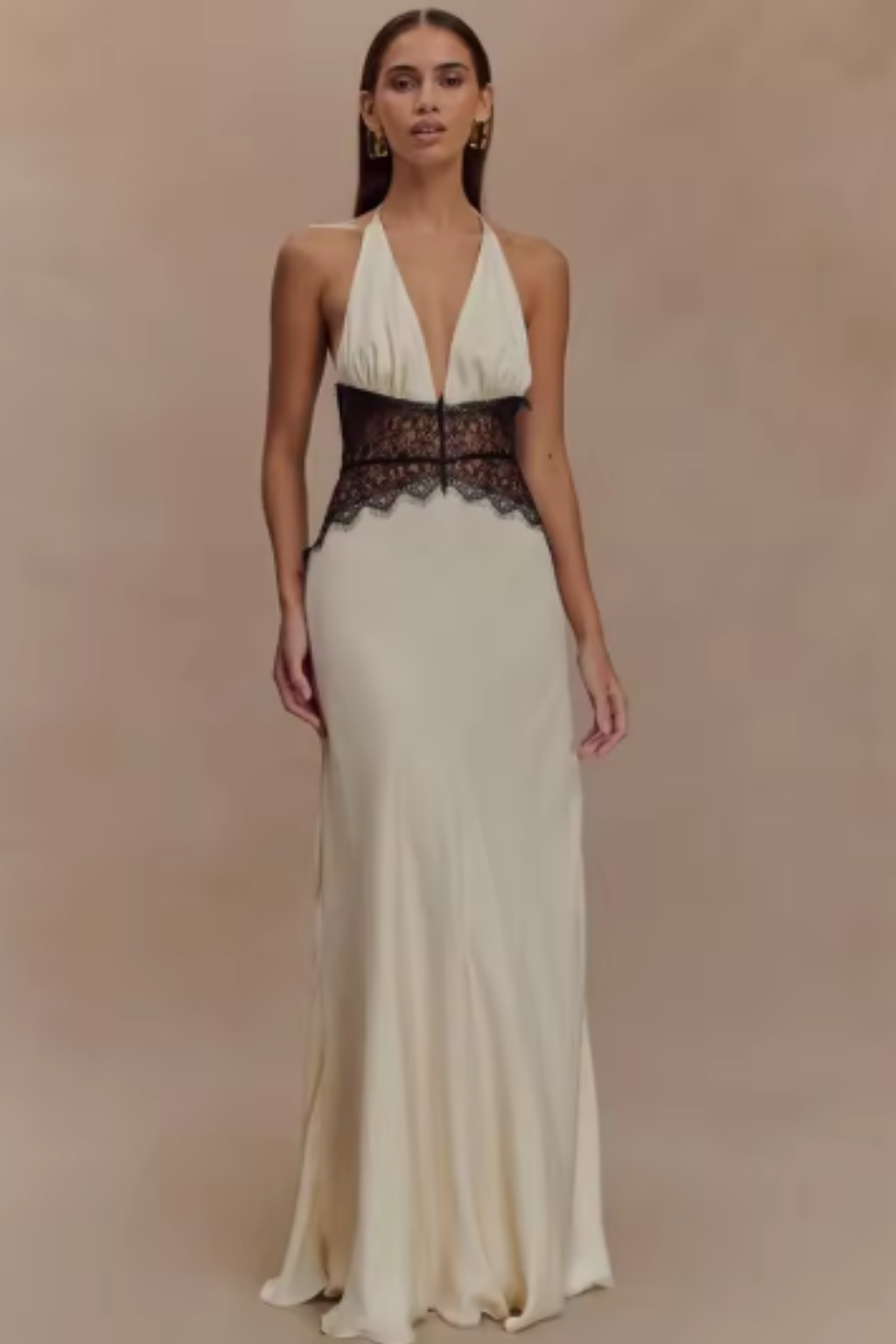 Veerle - Women's Halter Backless Dress - photo 8
