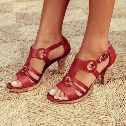Jillian - Comfortable Heeled Sandals for Women - photo 2