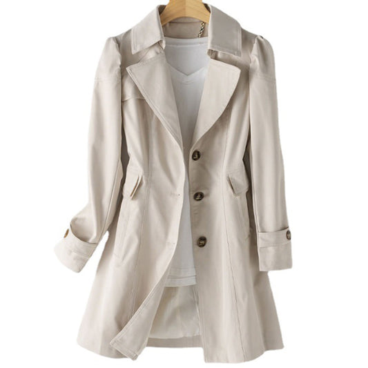 Maribel - Women's Lightweight Belted Trench Coat - photo 2
