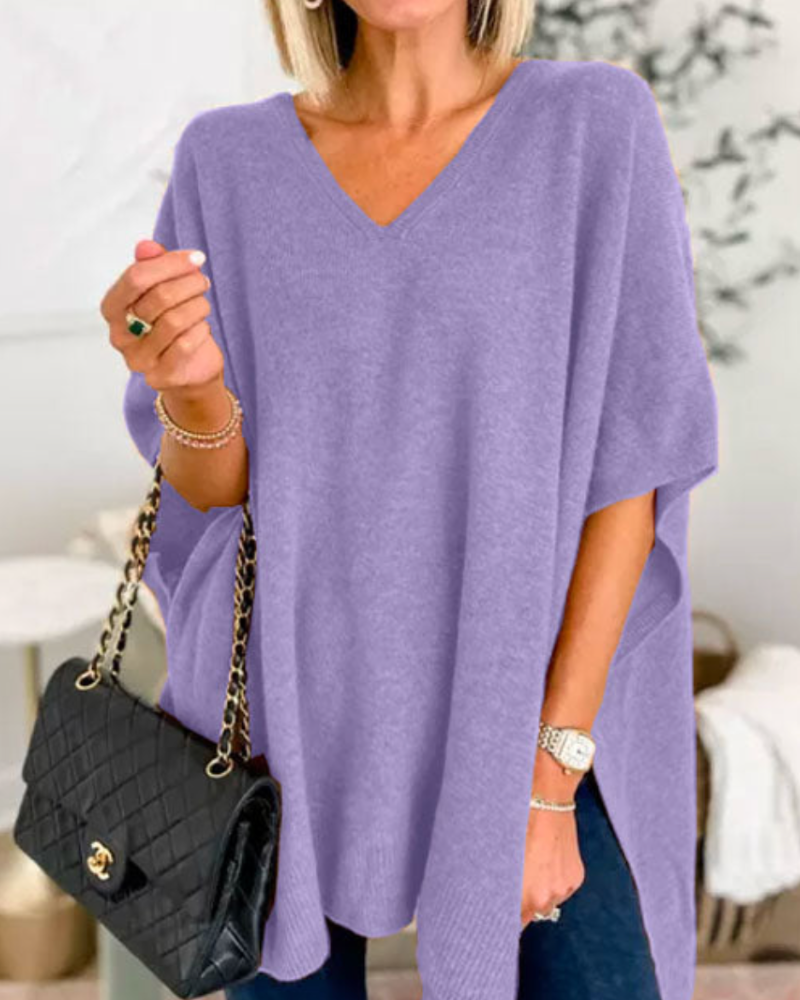 Annika - Women's Short Relaxed Sweater - photo 10