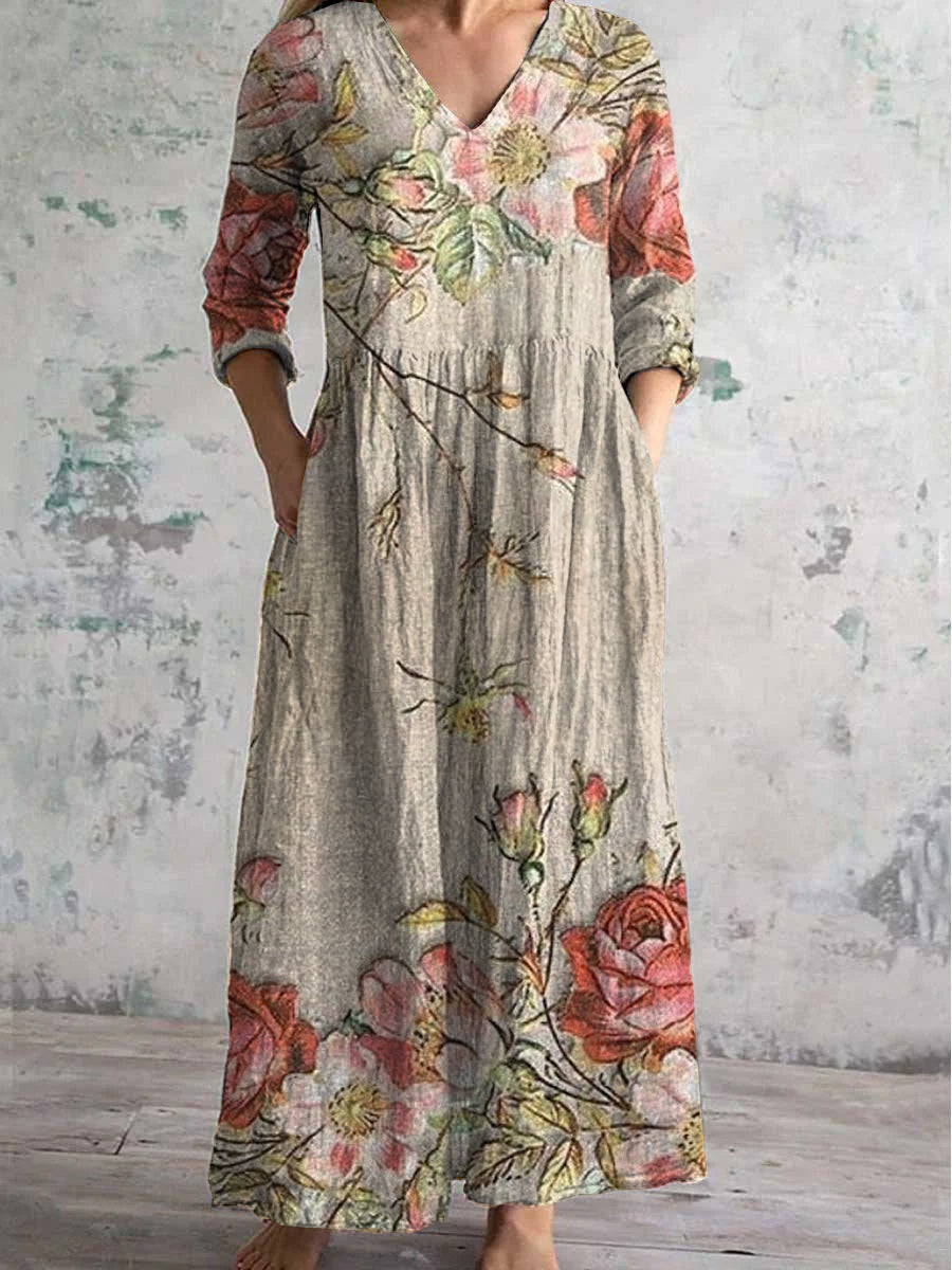 Ursula - Women's A-line Maxi Dress