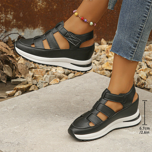 Eden - Comfortable Platform Strap Sandals for Women Stylish and Supportive - photo 2