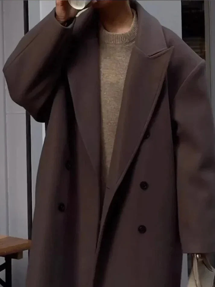 Clemence - Women's Relaxed Double-Breasted Jacket - photo 7
