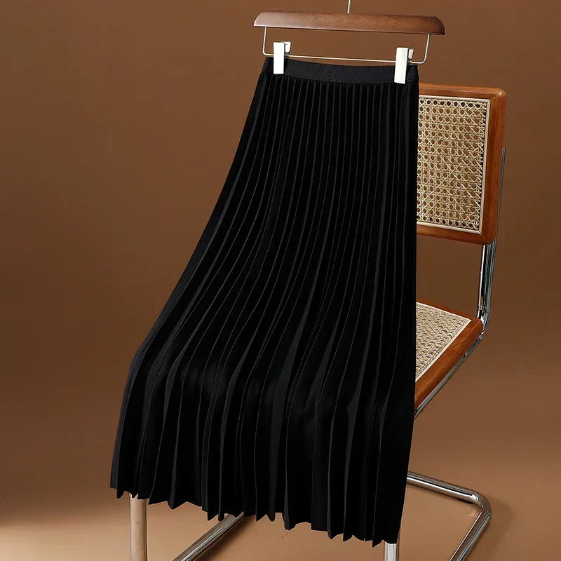 Fenna - Women's Pleated Midi Skirt - photo 11