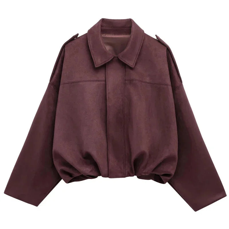 Xenia - Women's Hooded Oversized Blazer - photo 9