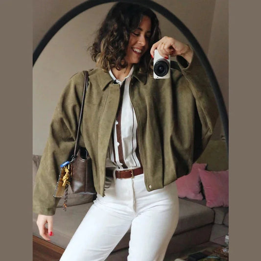 Xenia - Women's Hooded Oversized Blazer - photo 2