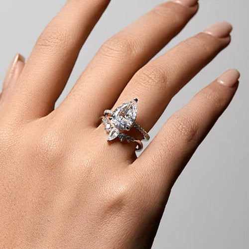 Casey - Women's V-Shaped Wishbone Stacking Ring - photo 10