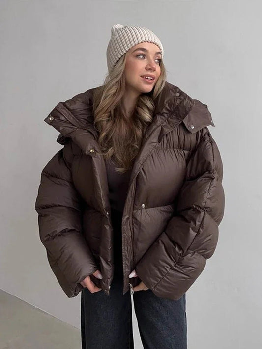 Estelle - Women's Padded Hooded Jacket - photo 2