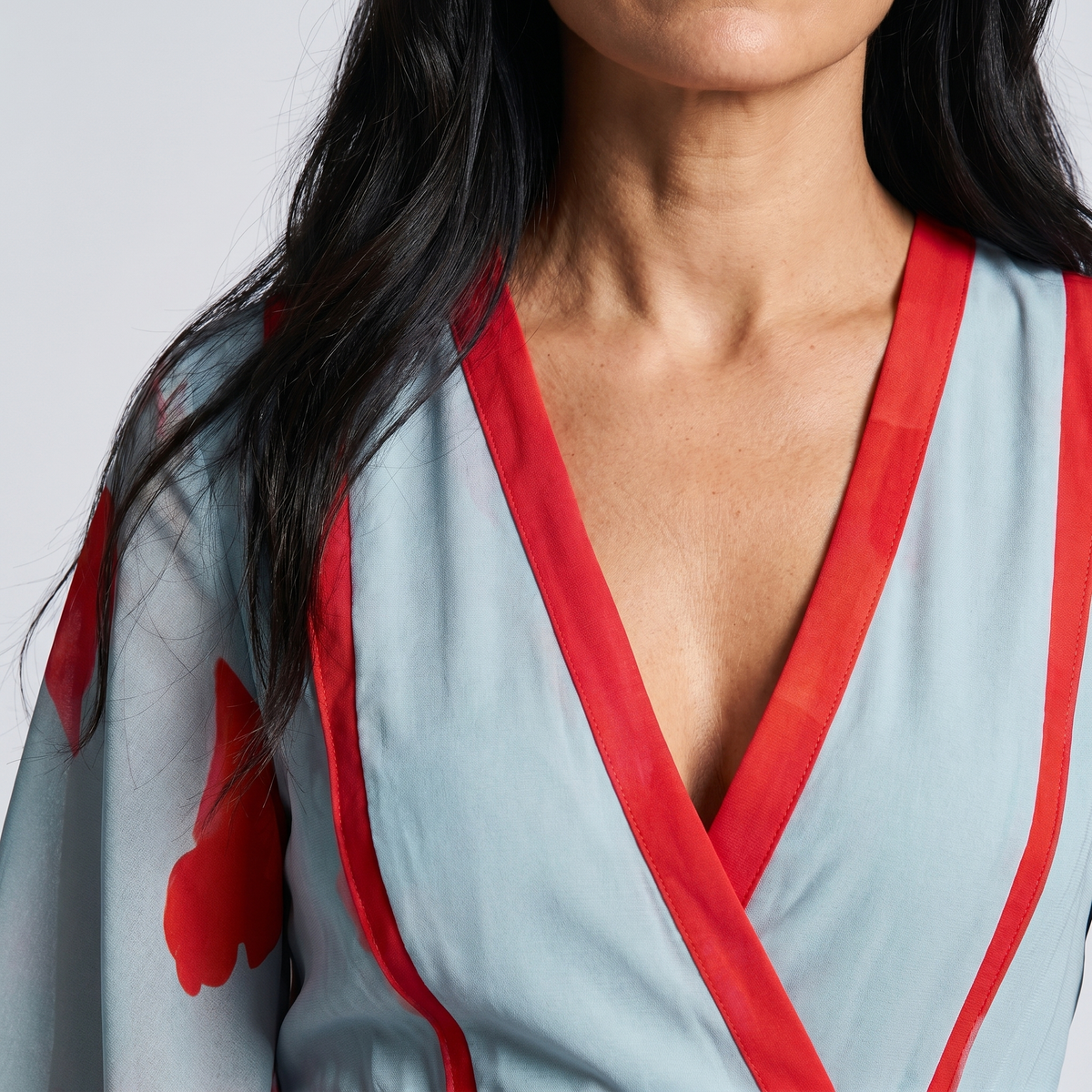 Helene - Women's Wrap Maxi Dress - photo 4