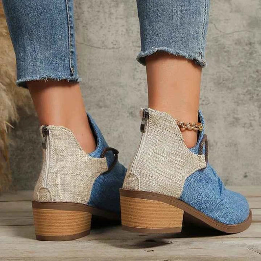 Sylvie - Women's Ankle Flat Boots - photo 2