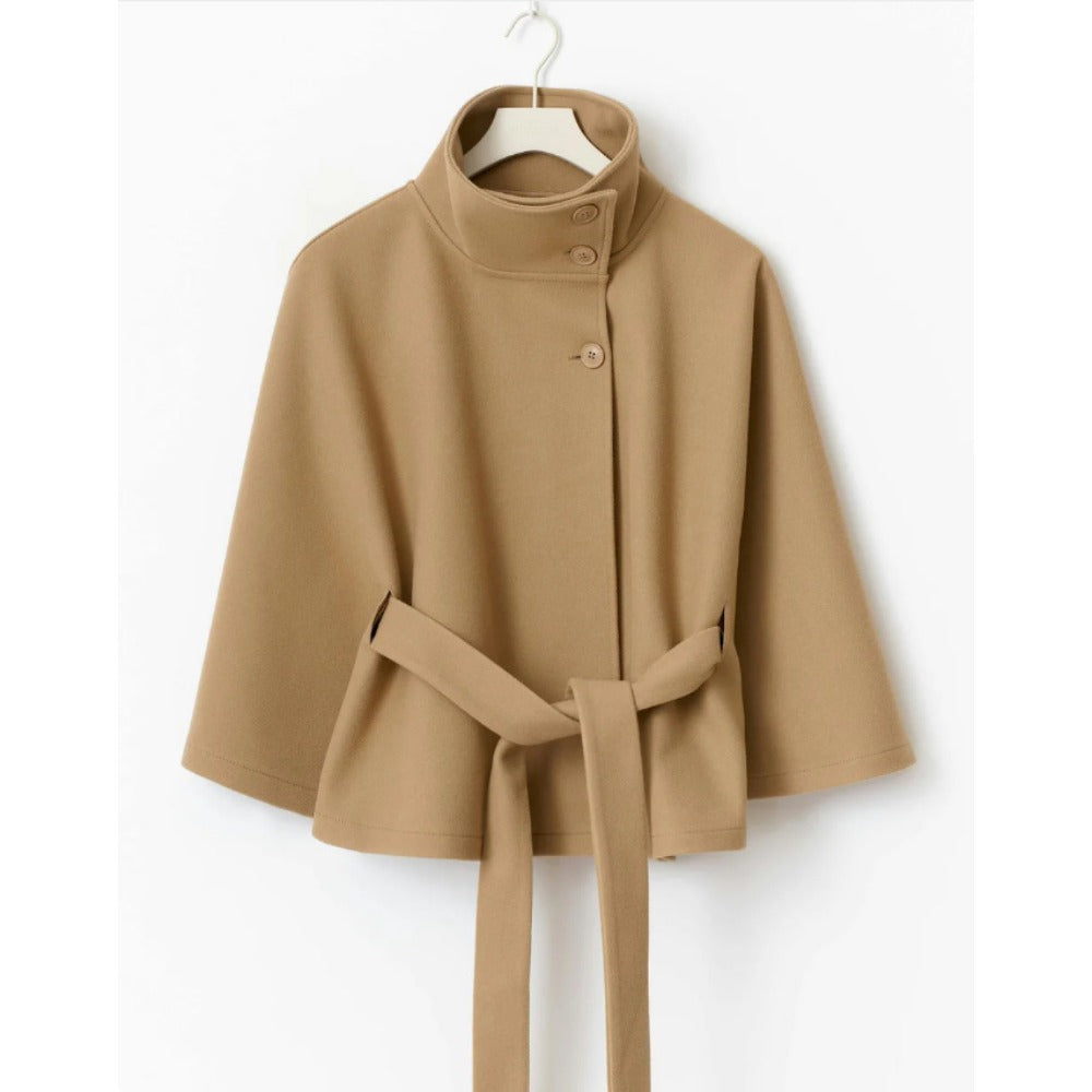 Wilhelmine - Women's Cape Winter Coat - photo 7
