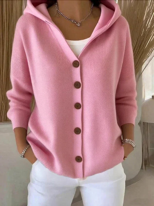 Romy - Women's Relaxed Hooded Cardigan - photo 2