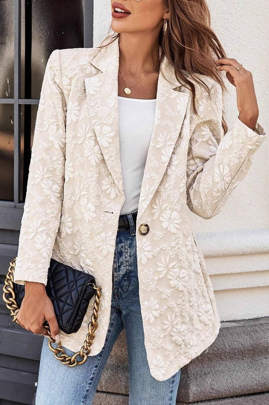 Maeve - Women's Jacquard Blazer - photo 2
