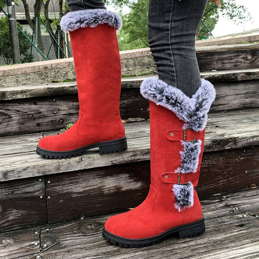 Faye - Women's Classic Buckles Boots - photo 2