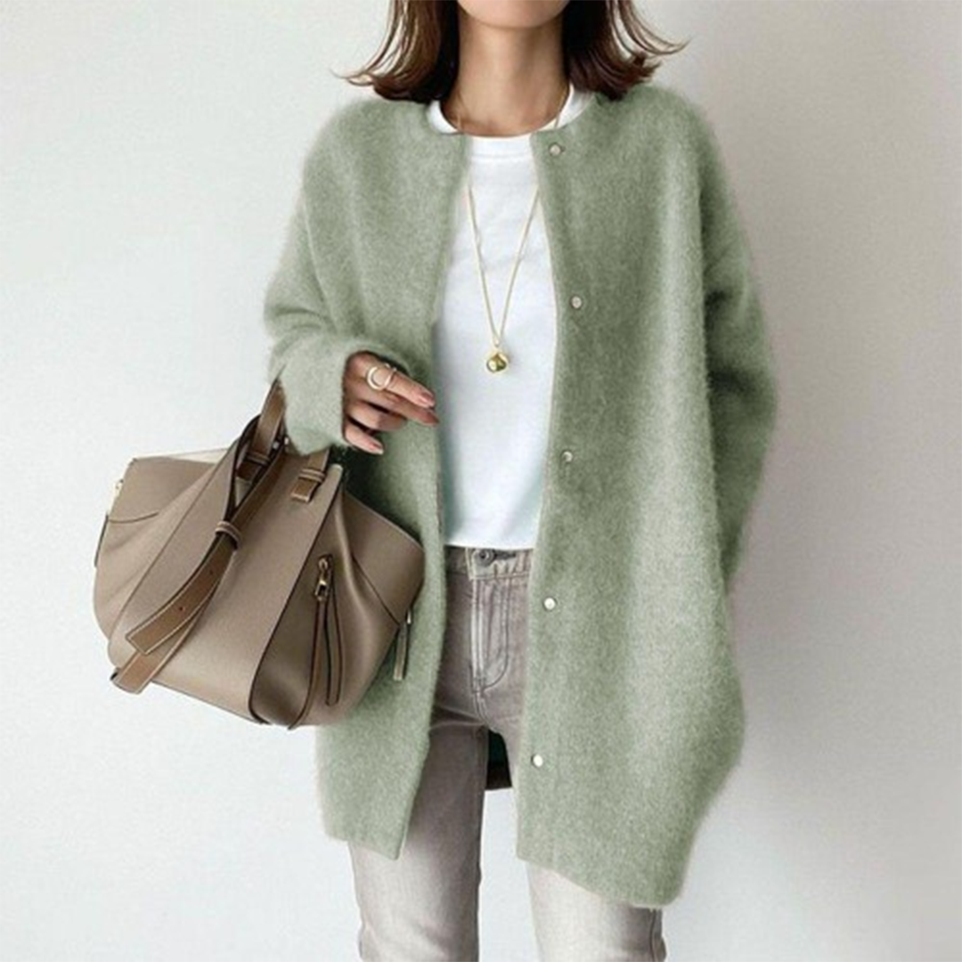 Opaline - Women's Relaxed Button-Up Cardigan - photo 8
