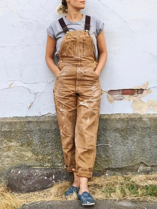 Ondine - Women's Relaxed Overalls Jumpsuits - photo 2