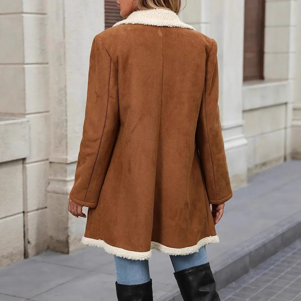 Rosalie - Women's Insulated Shearling Coat