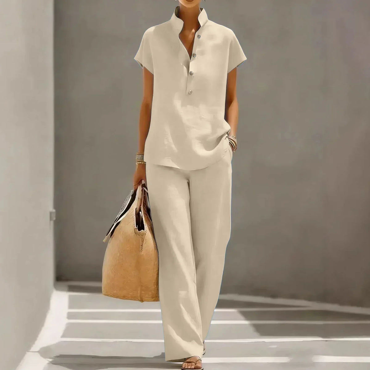 Elspeth - Women's Relaxed Two-Piece Set - photo 5