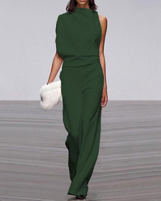 Eliane - Women's Asymmetric Jumpsuit - photo 2