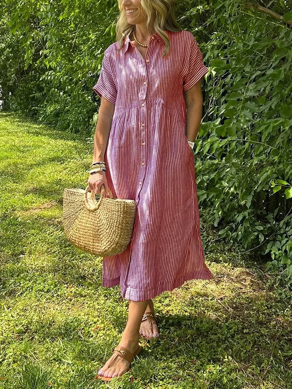 Liora - Women's Shirt Short Dress - photo 4