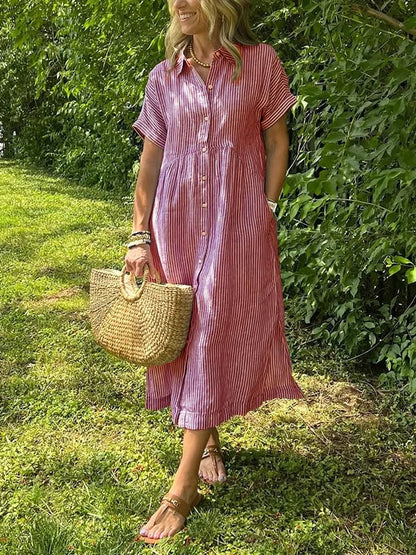 Liora - Women's Shirt Short Dress - photo 4