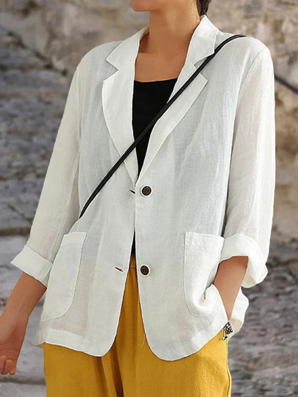 Rosalyn - Blazer di lino da donna