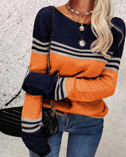 Ursula - Women's Medium Colourblock Sweater - photo 2