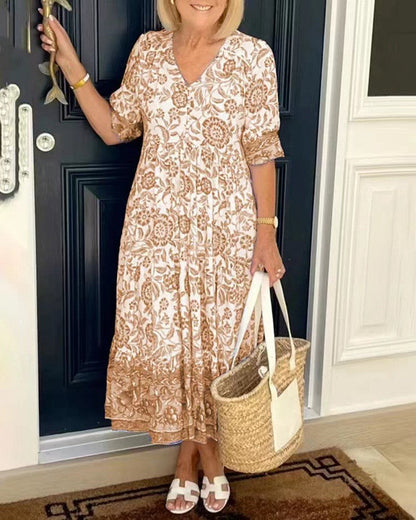 Camilla - Women's Relaxed Summer Maxi Dress - photo 3