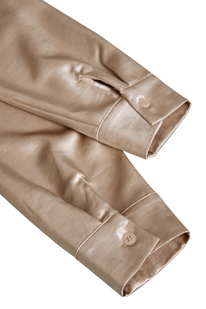 Bexley - Women's Satin Cowl Blouse - photo 2