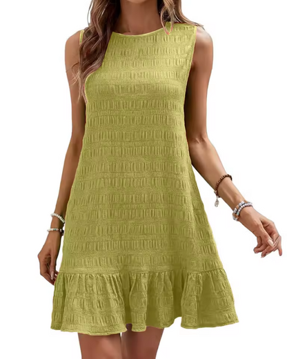 Sidonie - Women's Mini Textured Dress