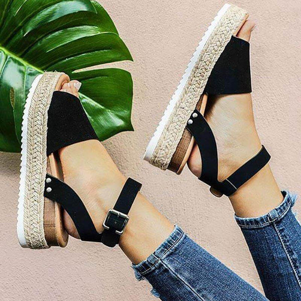 Cleo - Women's Leather Platform Sandal - photo 13