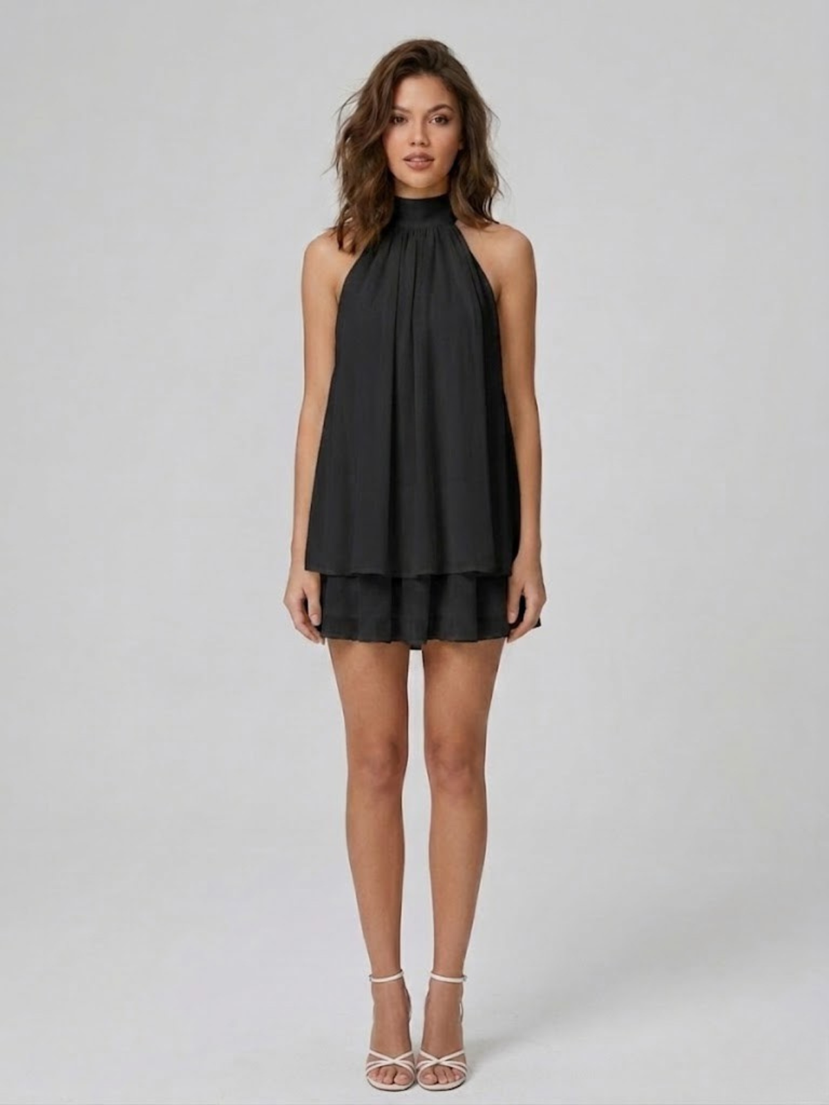 Maribel - Women's Halter Backless Dress - photo 18