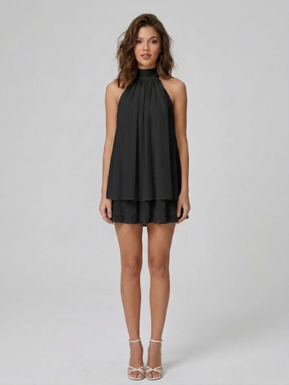 Maribel - Women's Halter Backless Dress - photo 18