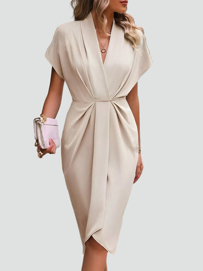Zinnia - Women's Wrap Midi Dress - photo 10