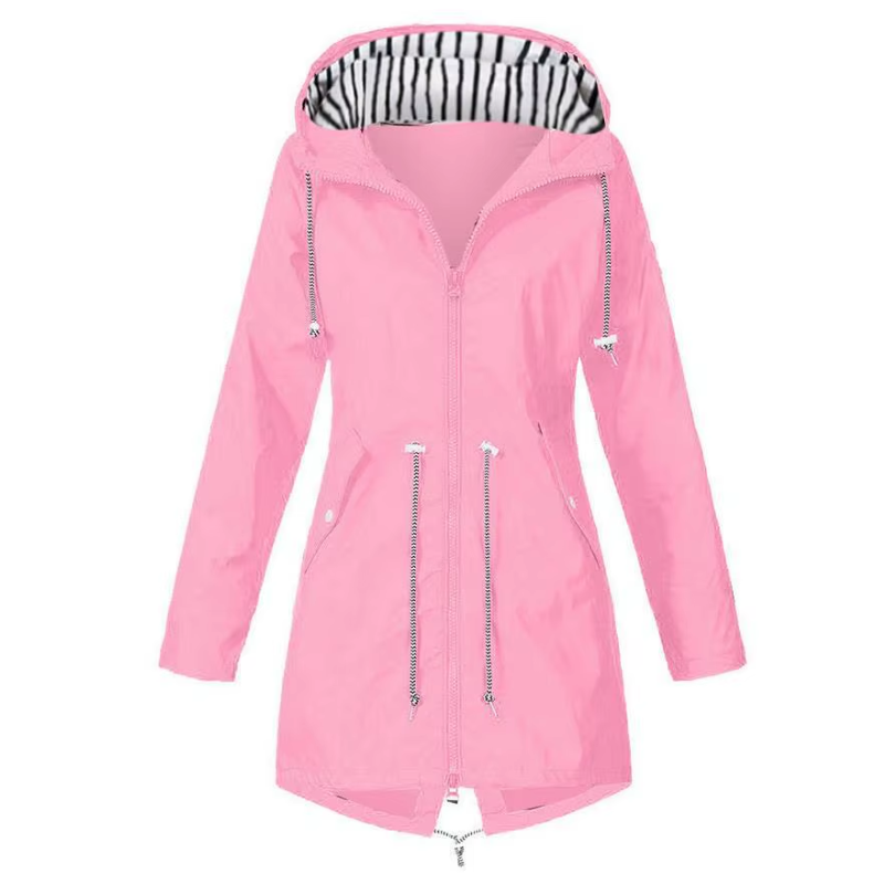 Theodora - Women's Hooded Raincoat Jacket