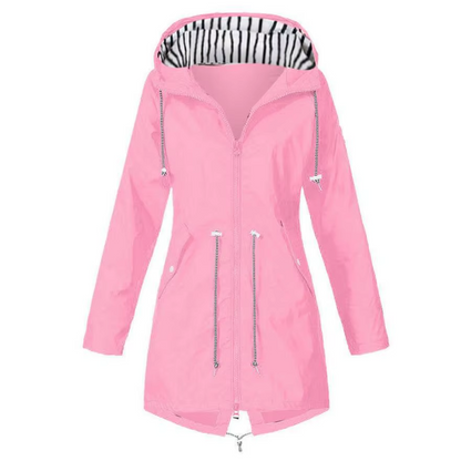 Theodora - Women's Hooded Raincoat Jacket