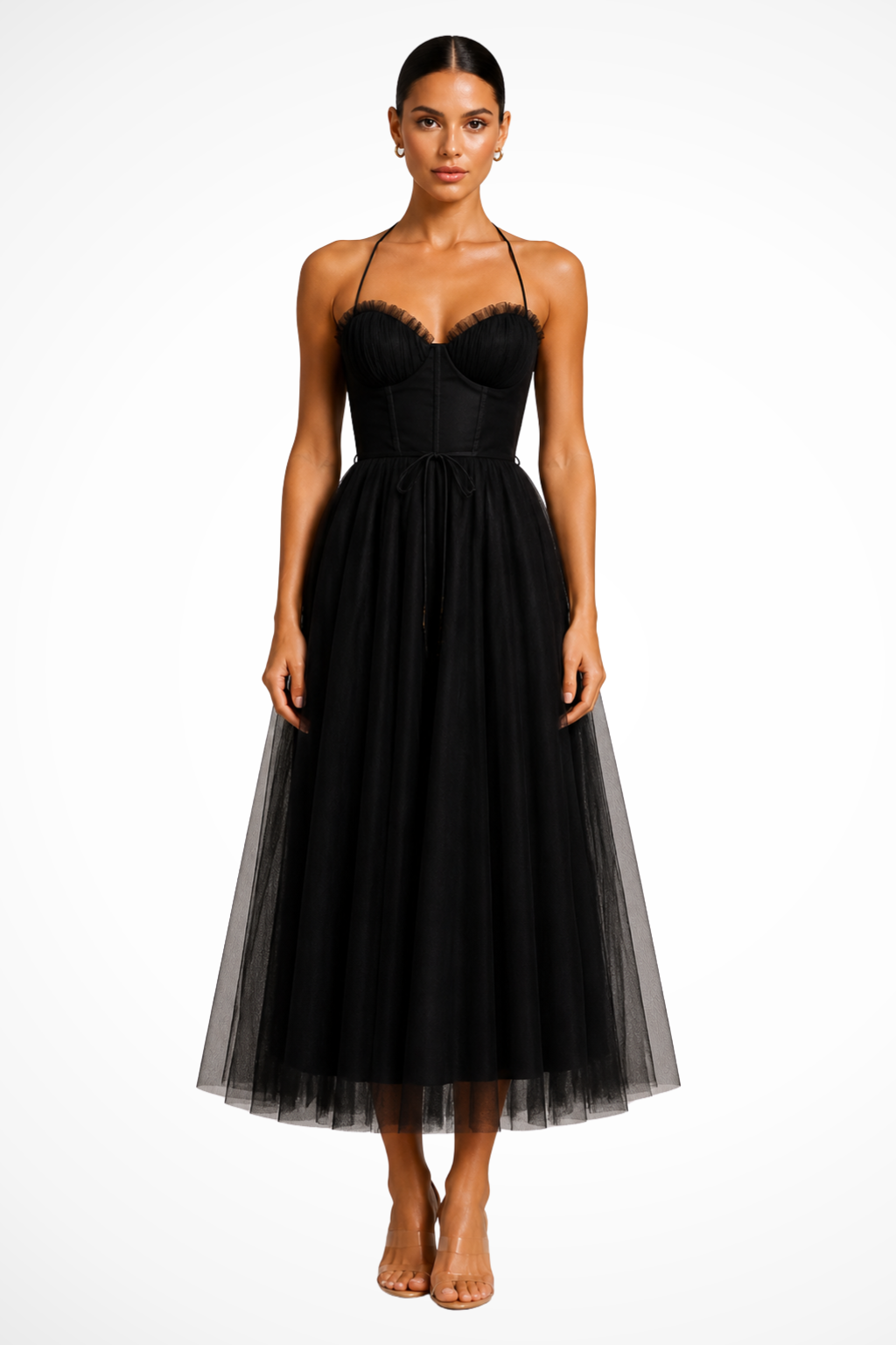 Delphine - Women's Sheath Midi Relaxed Dress - photo 2