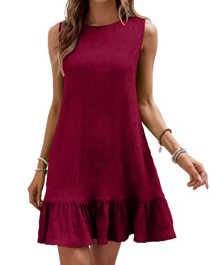 Sidonie - Women's Mini Textured Dress