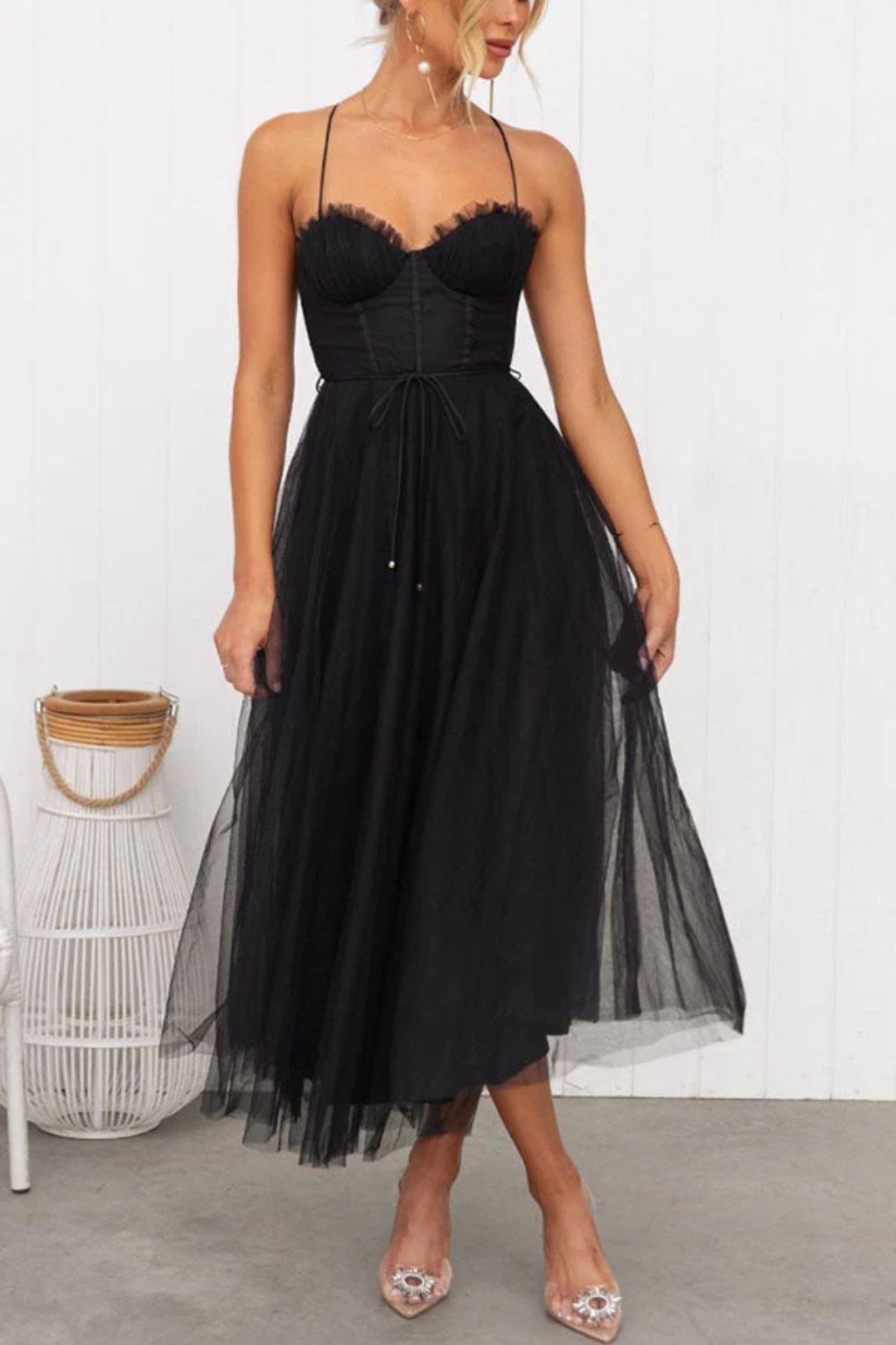 Delphine - Women's Sheath Midi Relaxed Dress - photo 20