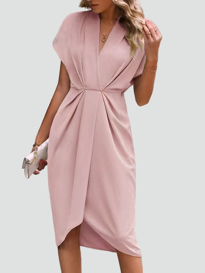 Zinnia - Women's Wrap Midi Dress - photo 8