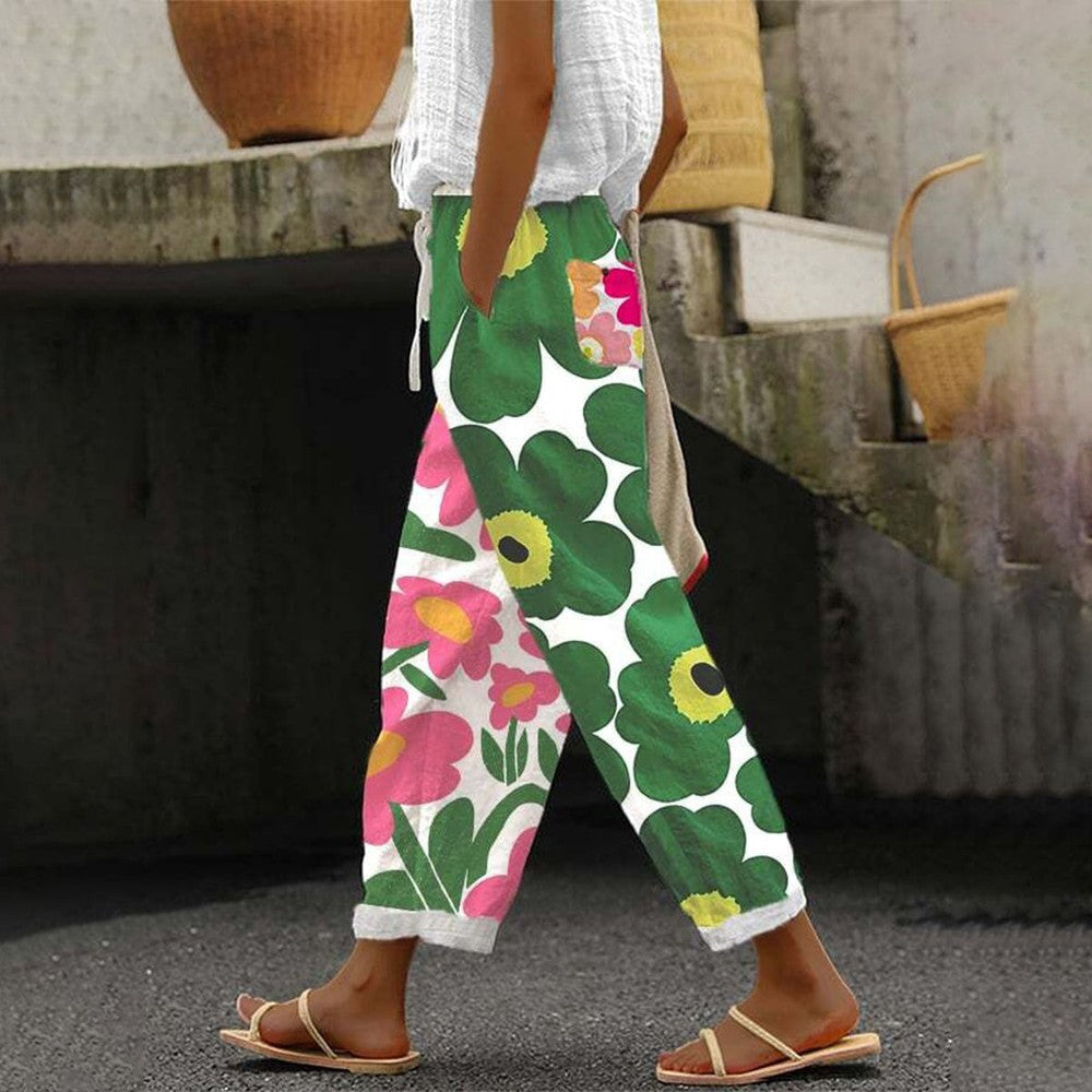 Janneke - Women's Wide Mid-Rise Pants