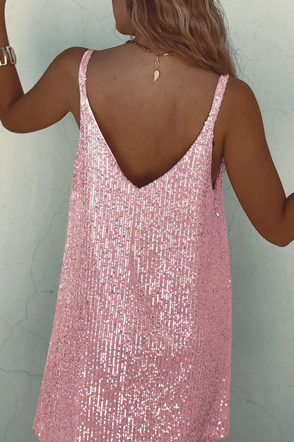 Serena - Women's Sheath Mini V-neck Dress - photo 17