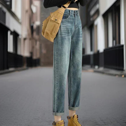 Philippa - Women's Straight Leg High Jeans - photo 2