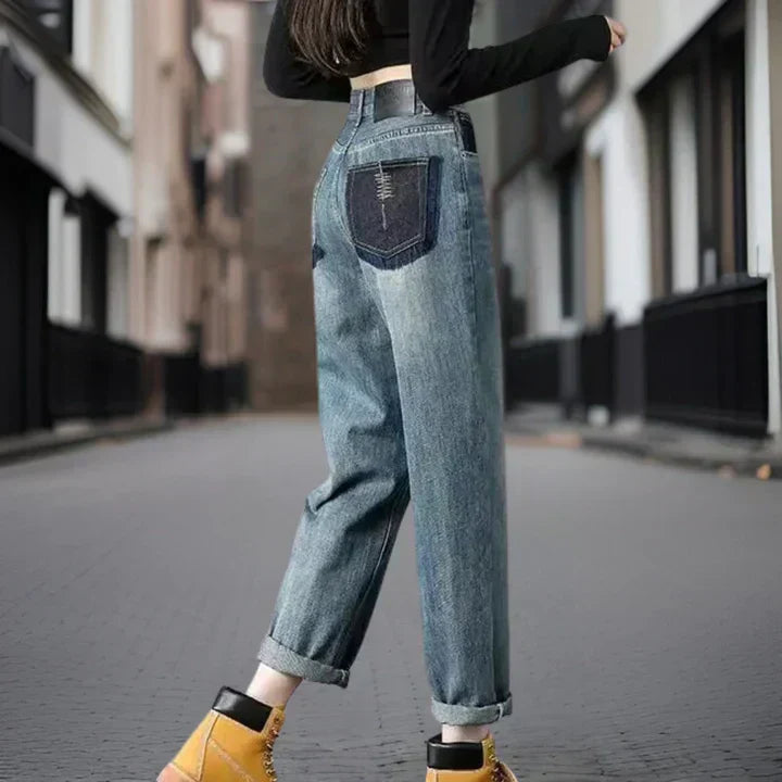 Philippa - Women's Straight Leg High Jeans - photo 3
