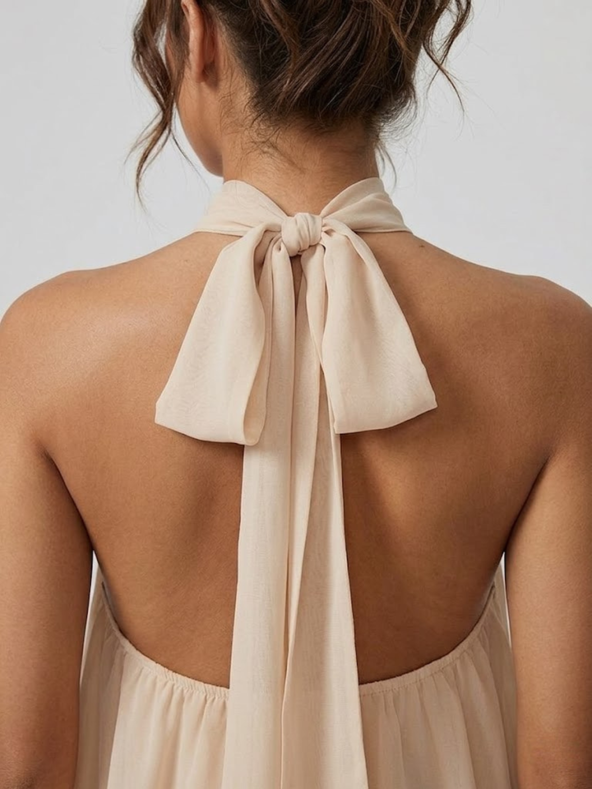 Maribel - Women's Halter Backless Dress - photo 5