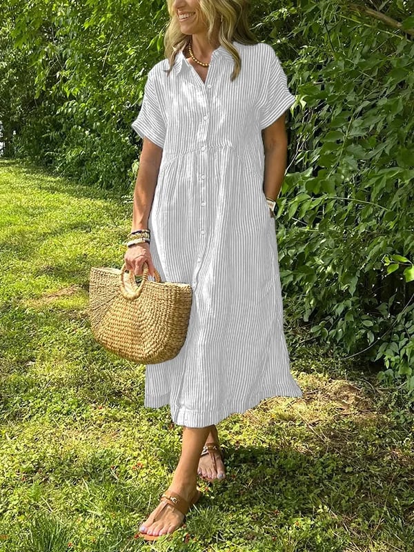 Liora - Women's Shirt Short Dress - photo 2