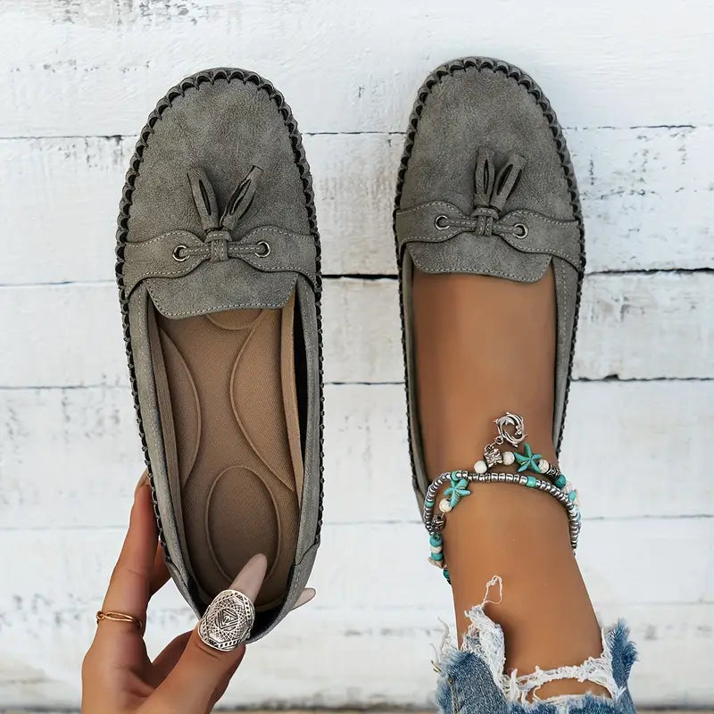 Kirsten - Women's Buckles Slip-On Shoes - photo 6